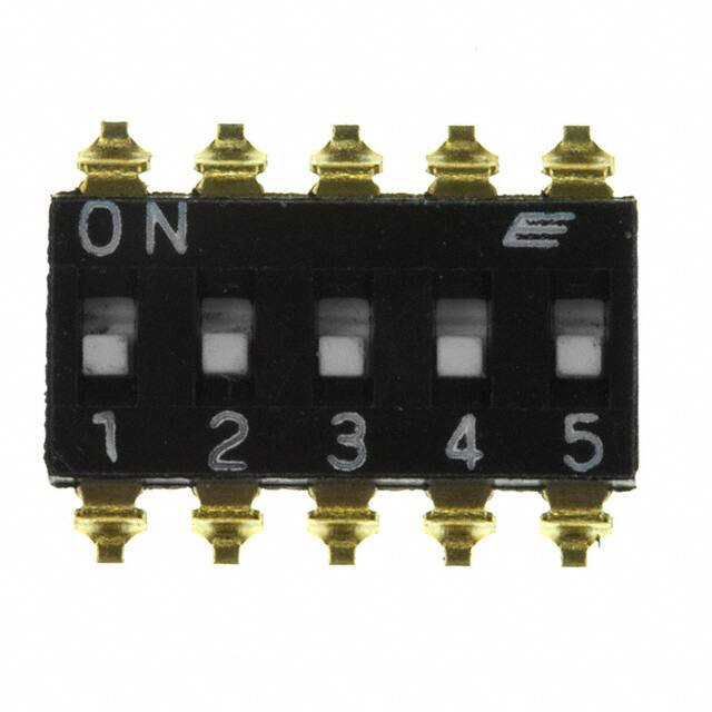 KAJ05LGGT E-Switch                                                                    SWITCH SLIDE DIP SPST 25MA 24V