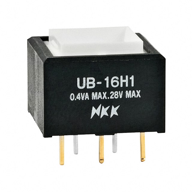 UB16SKG035D NKK Switches                                                                    SWITCH PUSH SPDT 0.4VA 28V