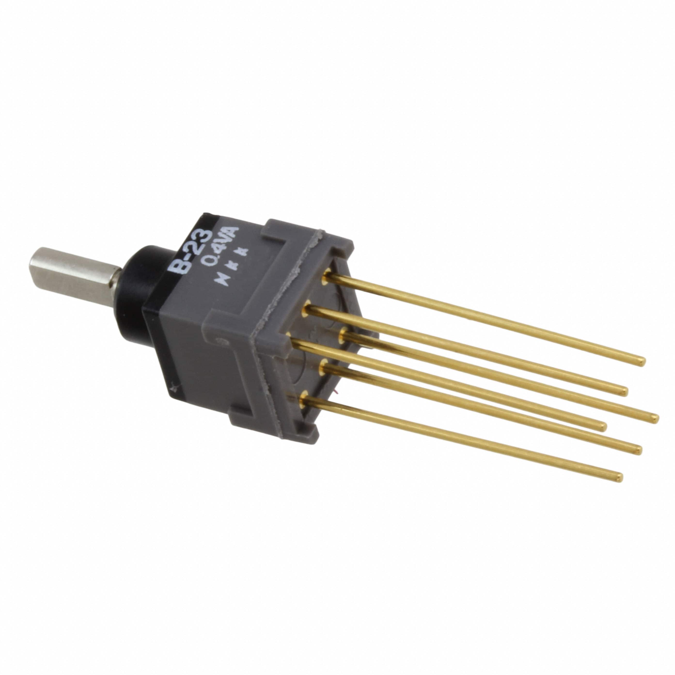 B23HW NKK Switches                                                                    SWITCH TOGGLE DPDT 0.4VA 28V