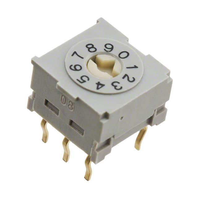 NDFR10P NKK Switches                                                                    SWITCH ROTARY DIP BCD 100MA 5V