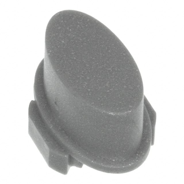 1WP53 MEC Switches                                                                    CAP TACTILE OVAL LIGHT GRAY