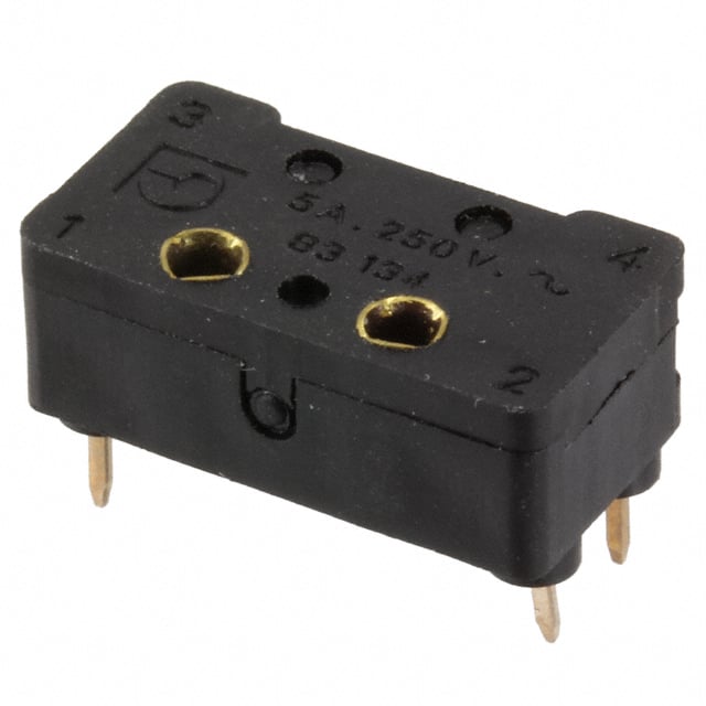 831340C2.0 Crouzet                                                                    SWITCH SNAP ACTION SPDT 5A 125V