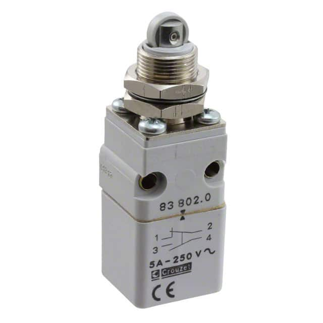 83802001 Crouzet                                                                    SWITCH SNAP ACTION SPDT 5A 250V