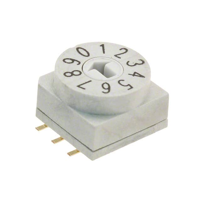 RDTAR10S1R E-Switch                                                                    SWITCH ROTARY DIP BCD 150MA 42V