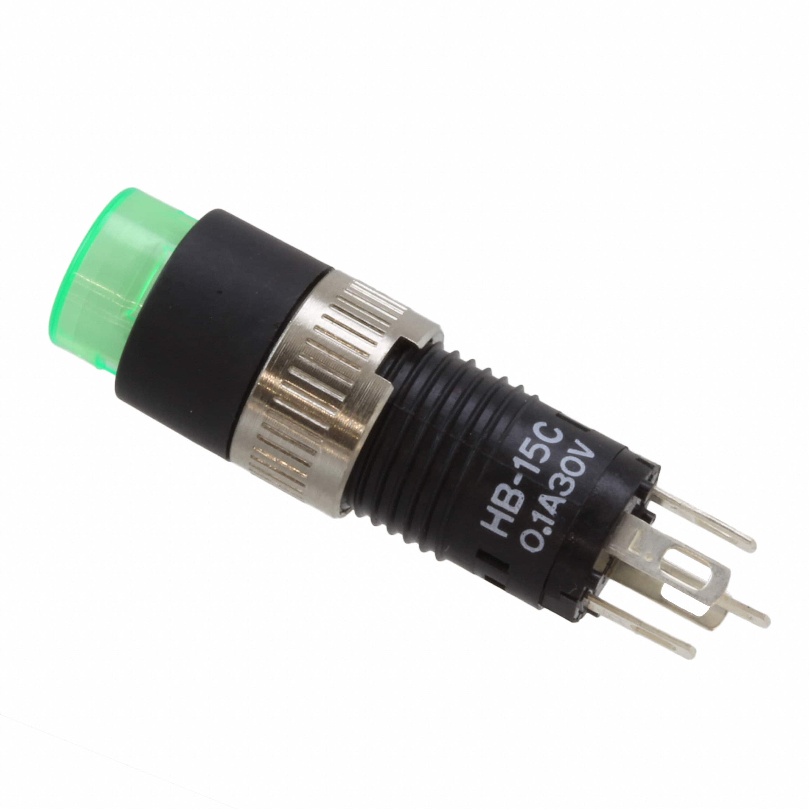 HB15CKW01-5F-FB NKK Switches                                                                    SWITCH PUSH SPDT 0.1A 30V