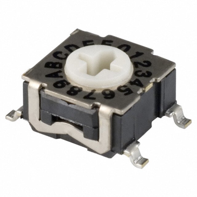 RTE1600G43 C&K                                                                    SWITCH ROTARY DIP HEX 100MA 30V