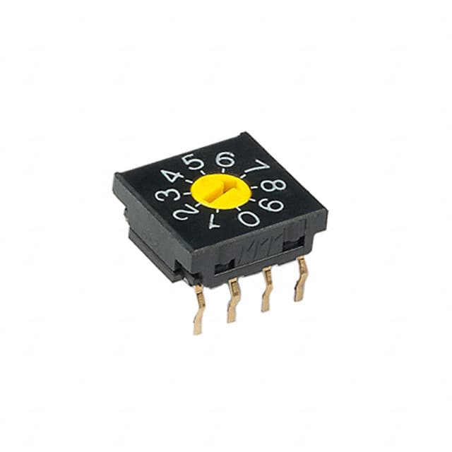 FR01FC10P-W-S NKK Switches                                                                    SW ROTARY DIP BCD COMP 100MA 5V