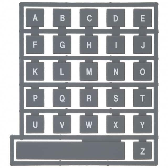 70C00103 Storm Interface                                                                    KEYPAD KEYTOP LEG SET C NONILLUM