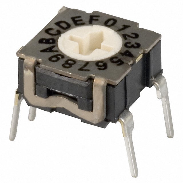 RTE1600N43 C&K                                                                    SWITCH ROTARY DIP HEX 100MA 30V