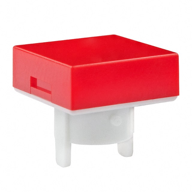 AT485CC NKK Switches                                                                    CAP PUSHBUTTON SQUARE RED