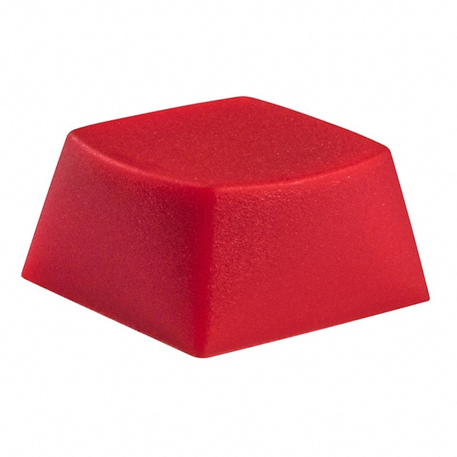 AT4058C NKK Switches                                                                    CAP TACTILE SQUARE RED