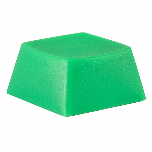 AT4058F NKK Switches                                                                    CAP TACTILE SQUARE GREEN