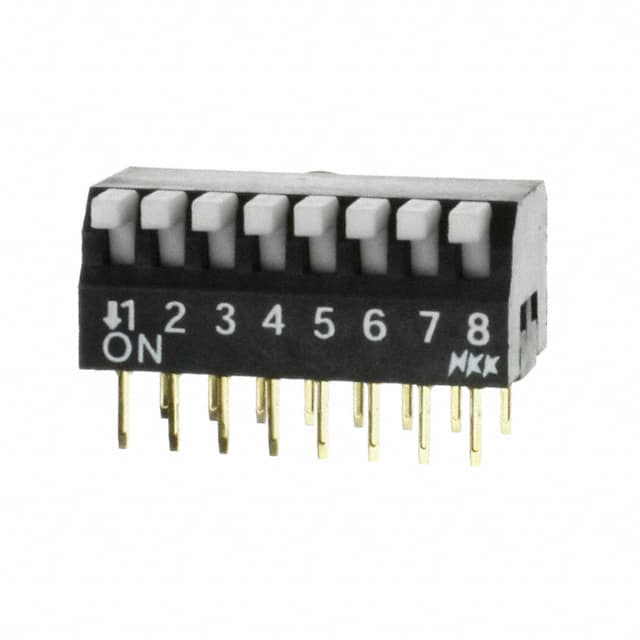 JS0308PP4 NKK Switches                                                                    SWITCH PIANO DIP SPST 25MA 24V