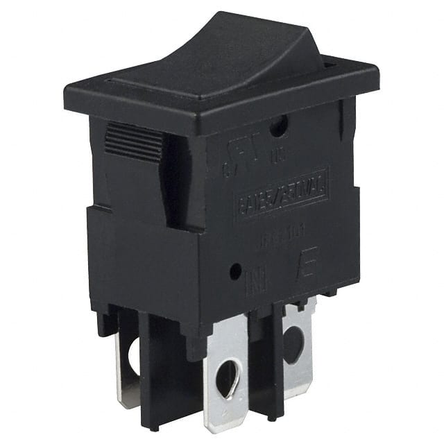 RC1083BBLKBLKEF E-Switch                                                                    SWITCH ROCKER DPST 8A 125V