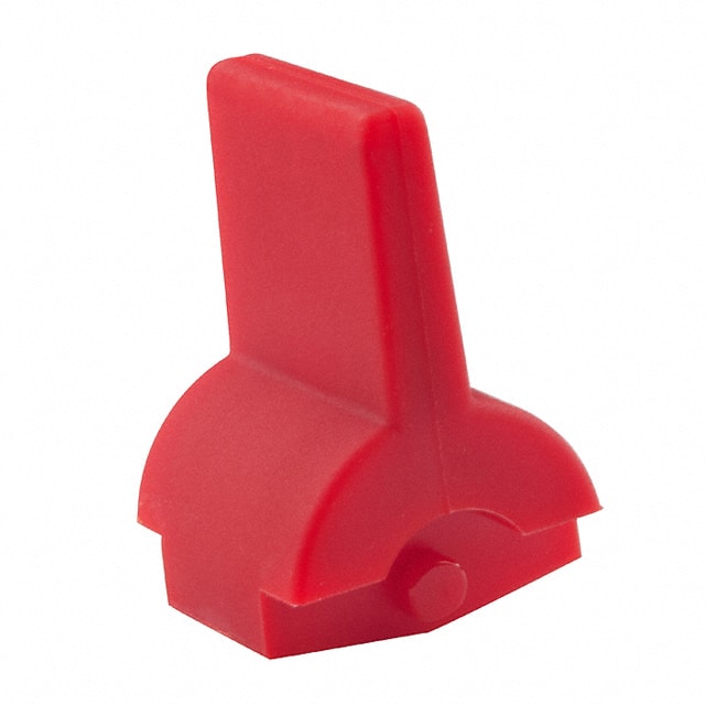 AT4151C NKK Switches                                                                    CAP ROCKER PADDLE RED