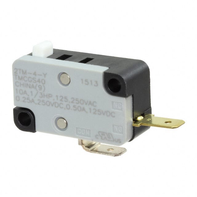 TMCGD6SP0040Y C&K                                                                    SWITCH SNAP ACT SPST-NO 10A 125V