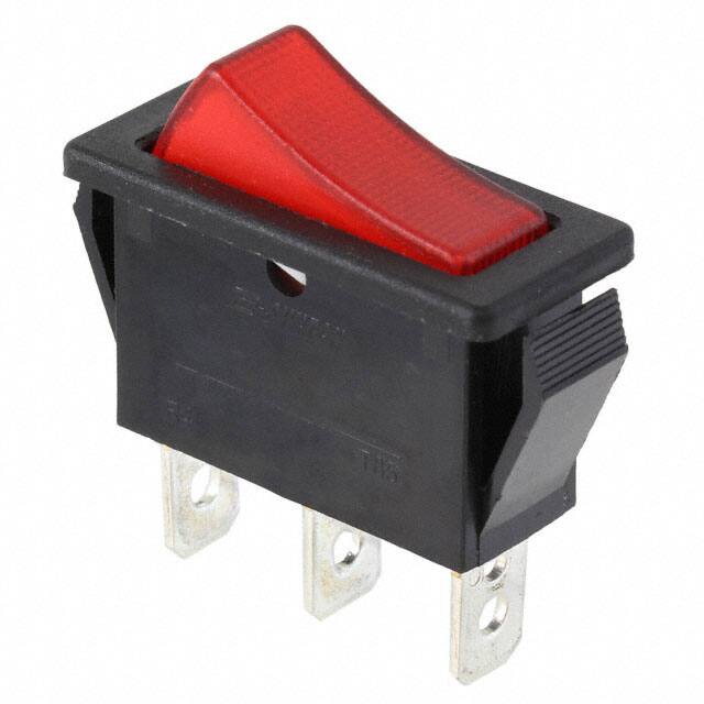 R4JBLKRILEF4 E-Switch                                                                    SWITCH ROCKER SPST 20A 125V