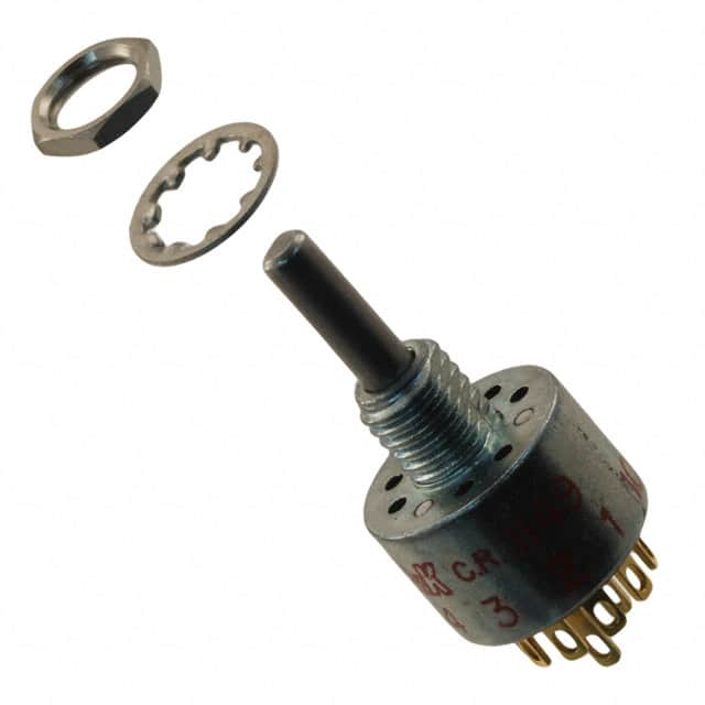 MB03S1NZGD C&K                                                                    SWITCH ROTARY 3POS 250MA 125V