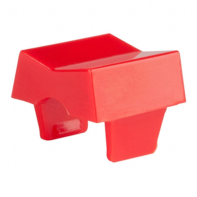 AT437C NKK Switches                                                                    CAP ROCKER PADDLE RED