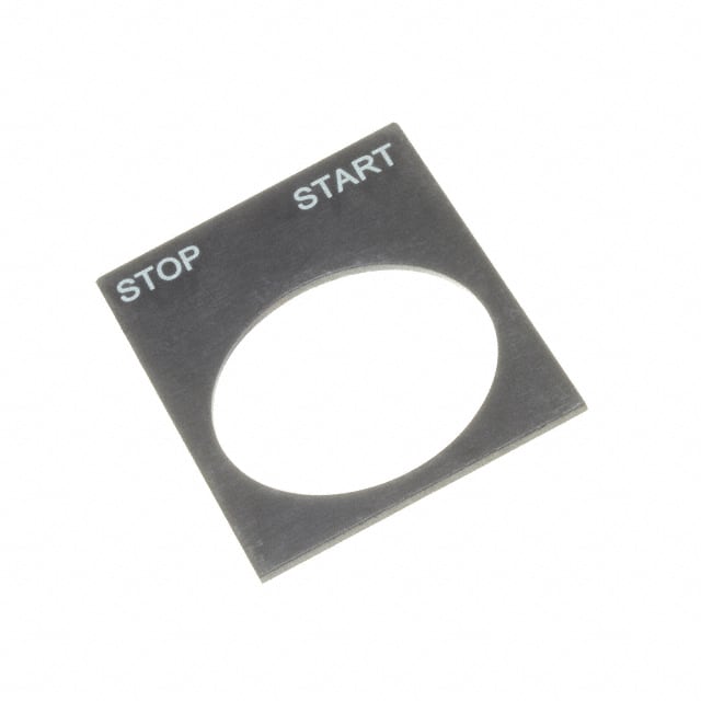 2LP199 Altech Corporation                                                                    LEGEND PLATE 22 MM STOP START