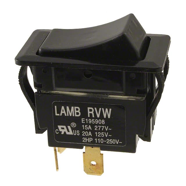 RVWG42D1100 E-Switch                                                                    SWITCH ROCKER DPST 20A 125V