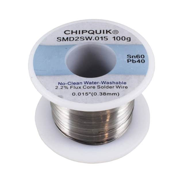 SMD2SW.015 100G Chip Quik Inc.                                                                    SOLDER WIRE 60/40 TIN/LEAD NO-CL