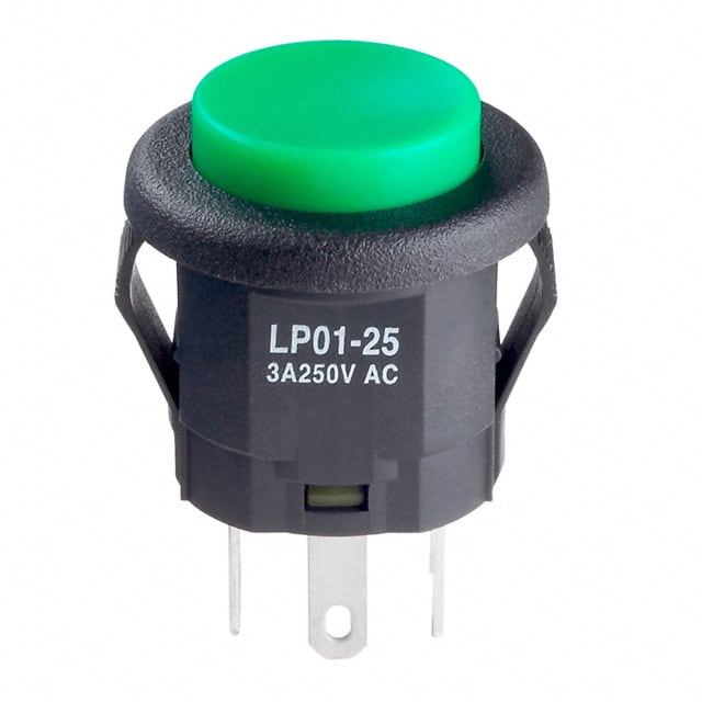 LP0125CMKW01F NKK Switches                                                                    SWITCH PUSHBUTTON DPDT 3A 125V