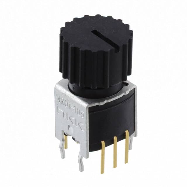 NR01105ANG13-1A NKK Switches                                                                    SWITCH ROTARY SP5T 0.4VA 28V