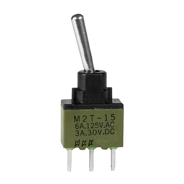 M2T15SA5W03 NKK Switches                                                                    SWITCH TOGGLE SPDT 6A 125V