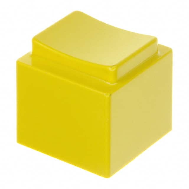 1670004 MEC Switches                                                                    CAP PUSHBUTTON RECT YELLOW