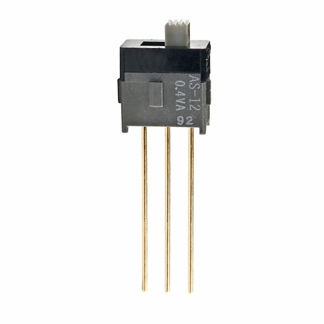 AS12AW NKK Switches                                                                    SWITCH SLIDE SPDT 0.4VA 28V