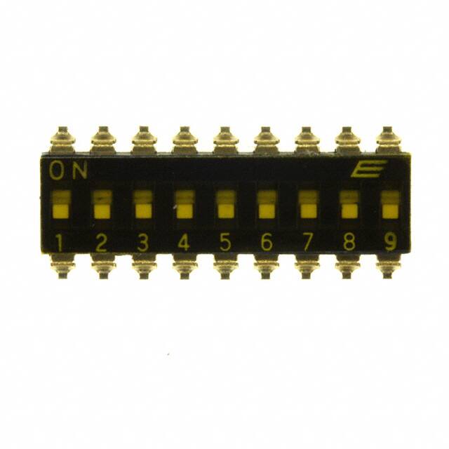 KAJ09TGGT E-Switch                                                                    SWITCH SLIDE DIP SPST 25MA 24V