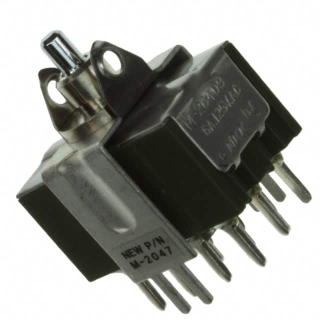 M2047TXW13 NKK Switches                                                                    SWITCH ROCKER DP3T 6A 125V