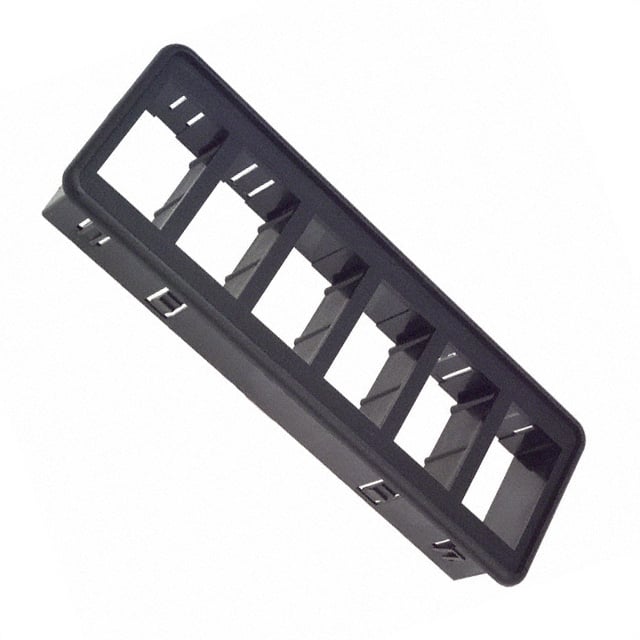 VM6-01 Carling Technologies                                                                    BRACKET MOUNTING-6 GANG BLACK