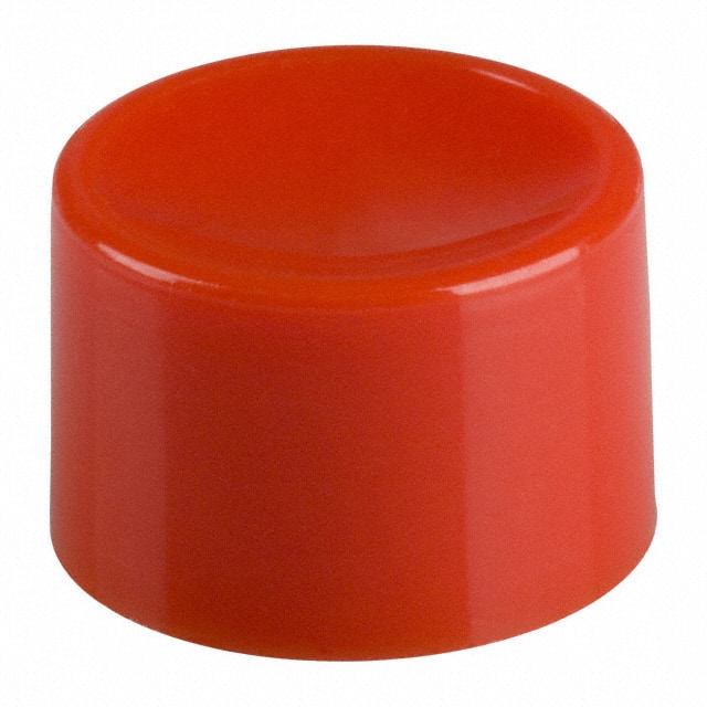 752703000 C&K                                                                    CAP PUSHBUTTON ROUND RED