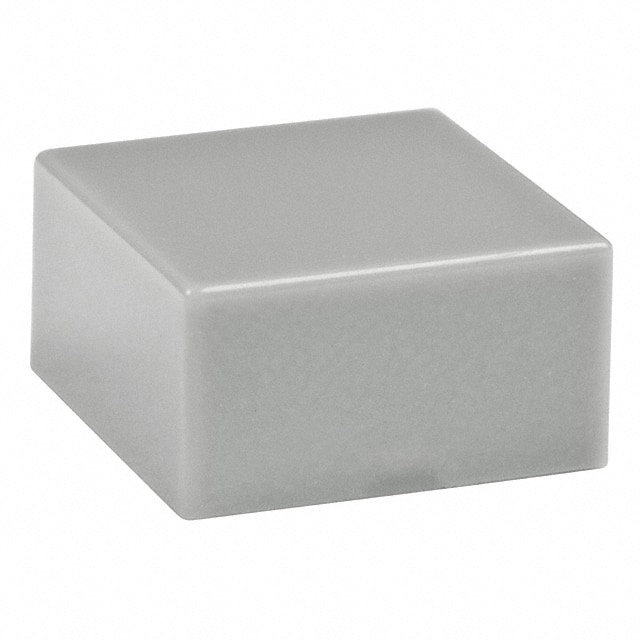 AT4059H NKK Switches                                                                    CAP TACTILE SQUARE GRAY