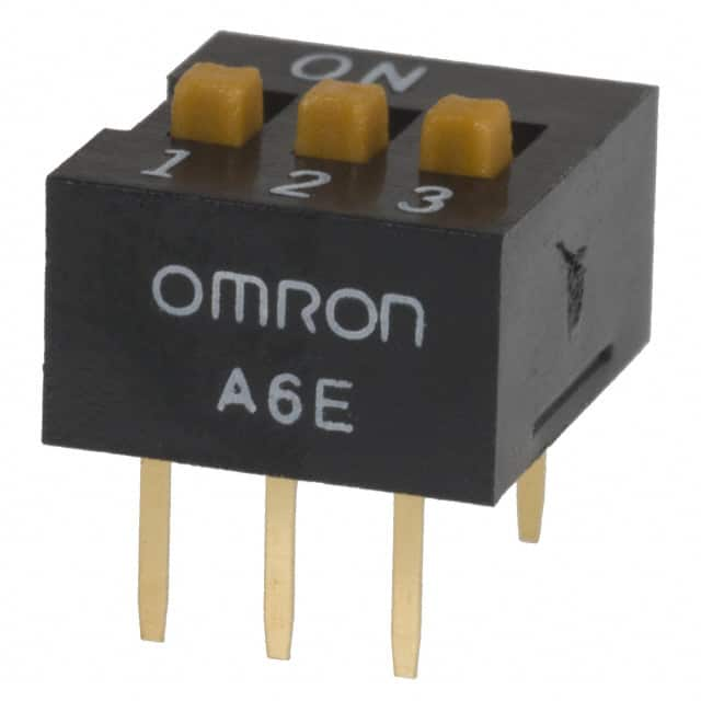 A6E-3104-N Omron Electronics Inc-EMC Div                                                                    SWITCH SLIDE DIP SPST 25MA 24V