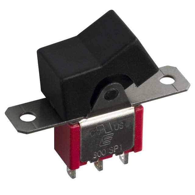 300SP1R1BLKM1QE E-Switch                                                                    SWITCH ROCKER SPDT 5A 120V