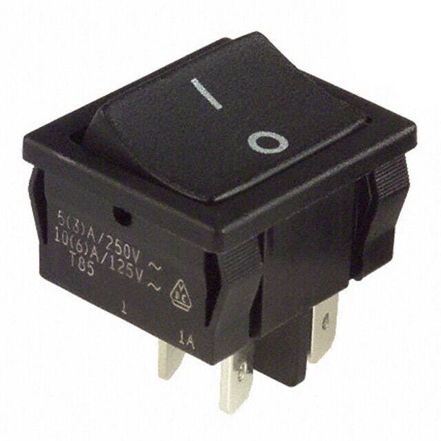 D602J12S205PQF C&K                                                                    SWITCH ROCKER DPST 10A 125V