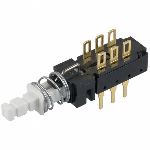 F2UEEAU C&K                                                                    SWITCH PUSH DPDT 0.04A 50V