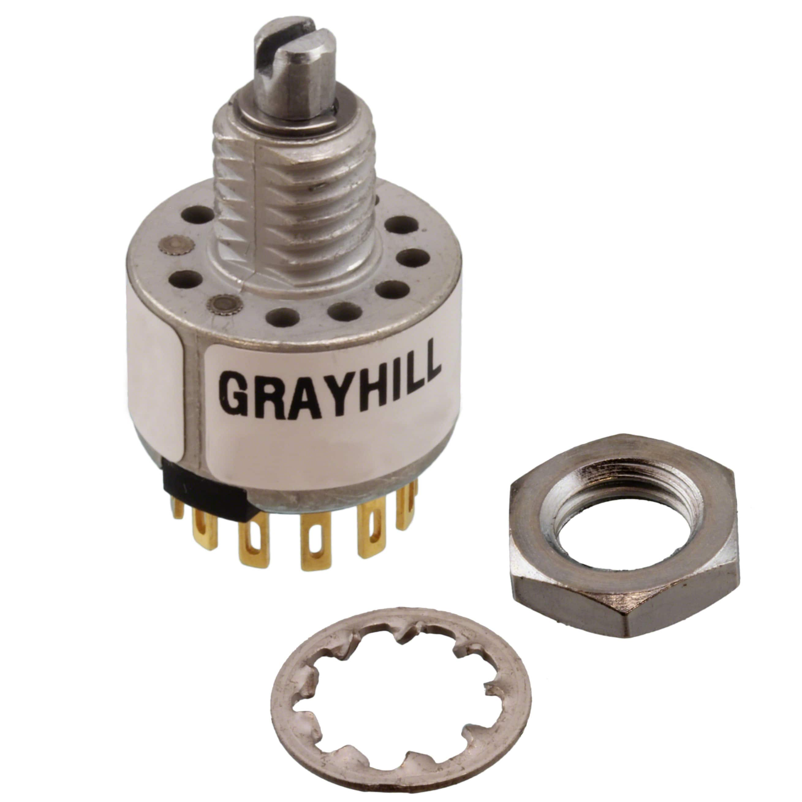 56B30-01-1-02N Grayhill Inc.                                                                    SWITCH ROTARY 2POS 200MA 115V