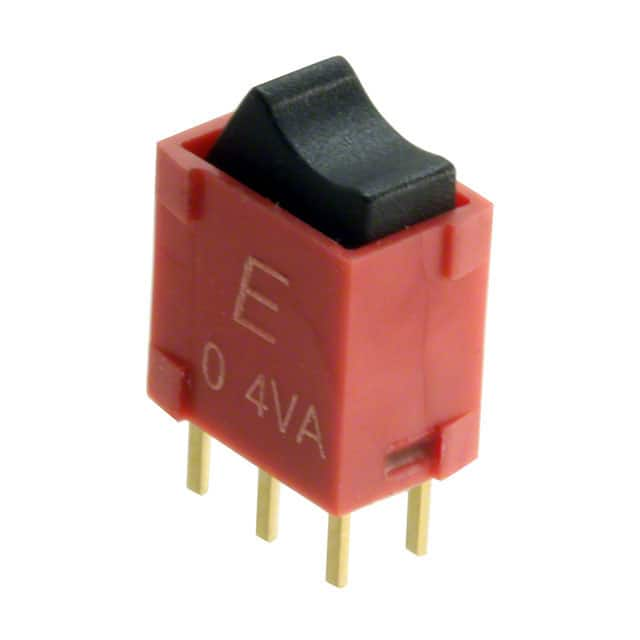 400UDP1R1BLKM2RE E-Switch                                                                    SWITCH ROCKER DPDT 0.4VA 20V