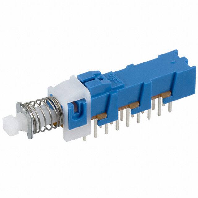 PHA6UOA C&K                                                                    SWITCH PUSH 6PDT 0.1A 30V