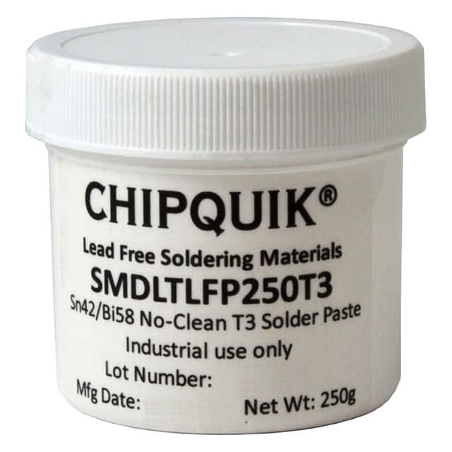 SMDLTLFP250T3 Chip Quik Inc.                                                                    SOLDER PASTE SN42/BI58 250G