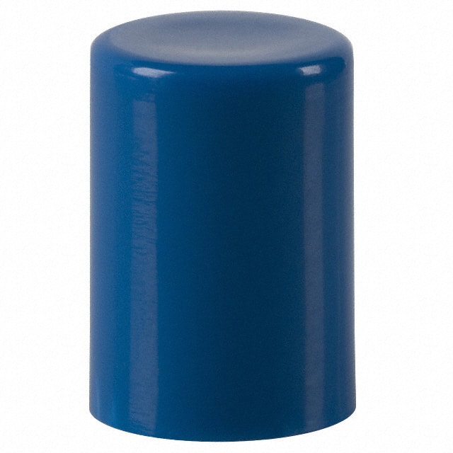 G003B C&K                                                                    CAP PUSHBUTTON ROUND BLUE