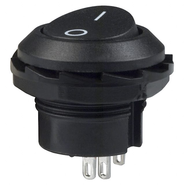 RR3130CBLKBLKFS E-Switch                                                                    SWITCH ROCKER SPDT 10A 125V