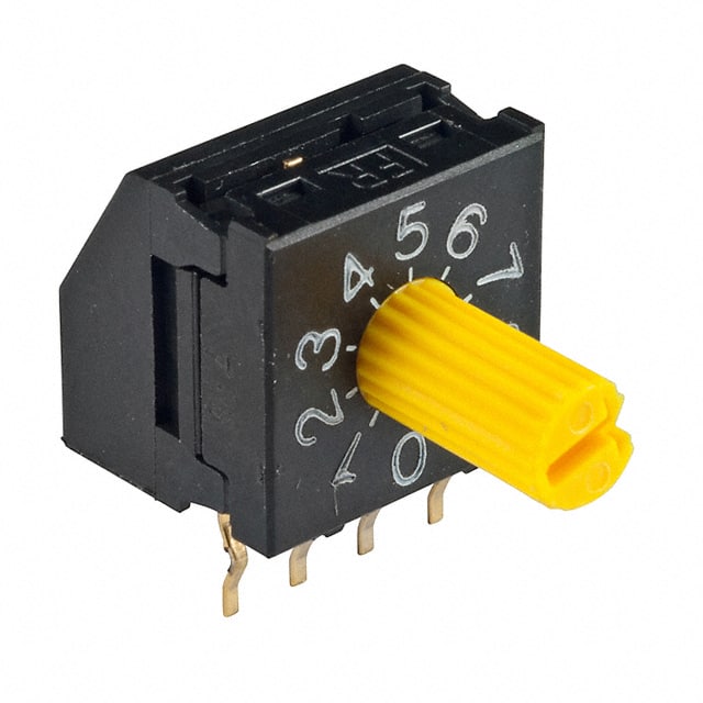 FR01KC10H-06XL NKK Switches                                                                    SW ROTARY DIP BCD COMP 100MA 5V