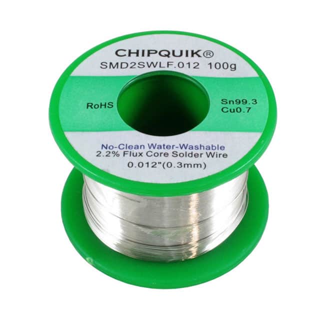 SMD2SWLF.012 100G Chip Quik Inc.                                                                    LF SOLDER WIRE 99.3/0.7 TIN/COPP
