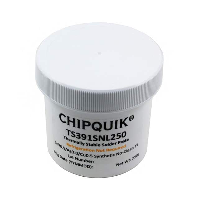 TS391SNL250 Chip Quik Inc.                                                                    THERMALLY STABLE SOLDER PASTE NO