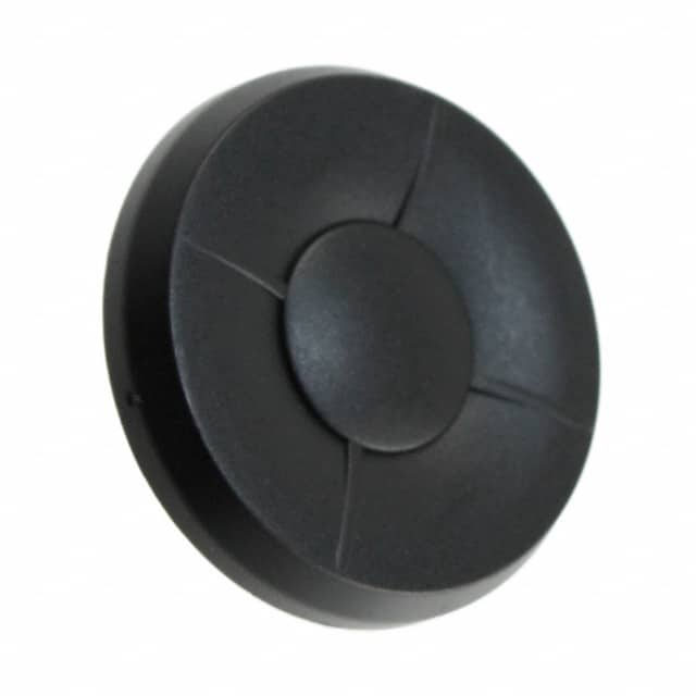 1ZW09 MEC Switches                                                                    CAP TACTILE ROUND BLACK